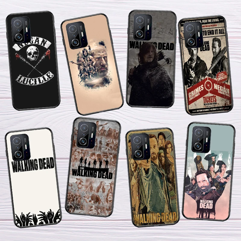 Walking Dead TWD Phone Case For POCO F5 X5 X3 Pro X4 F4 GT F3 M5 C40 Xiaomi 12 Lite 12X 11T 12T 13 Pro Cover