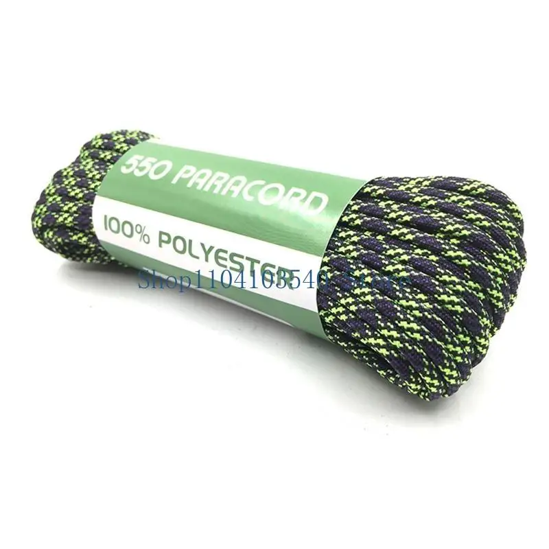02DC باراكورد المظلة الحبل الحبل التخييم تسلق التخييم حبل المشي لمسافات طويلة الغسيل