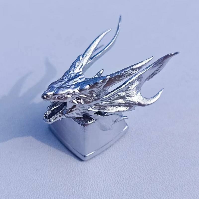 Point MonsterHunter Dragon Anime Artisan Keycaps 3D Customization Handmade Gaming Decoration KeyCap for Mechanical Keyboard Gift