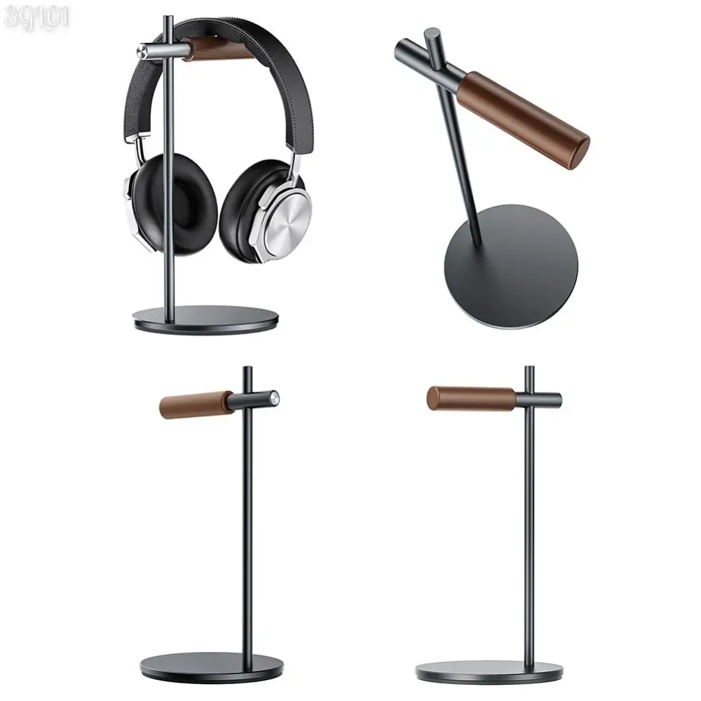 Aluminium Alloy Headphone Stand Detachable Desk Earphone Stand Gaming Headset Stand Rack for Airpods Max/HyperX/Beats/Sennheiser