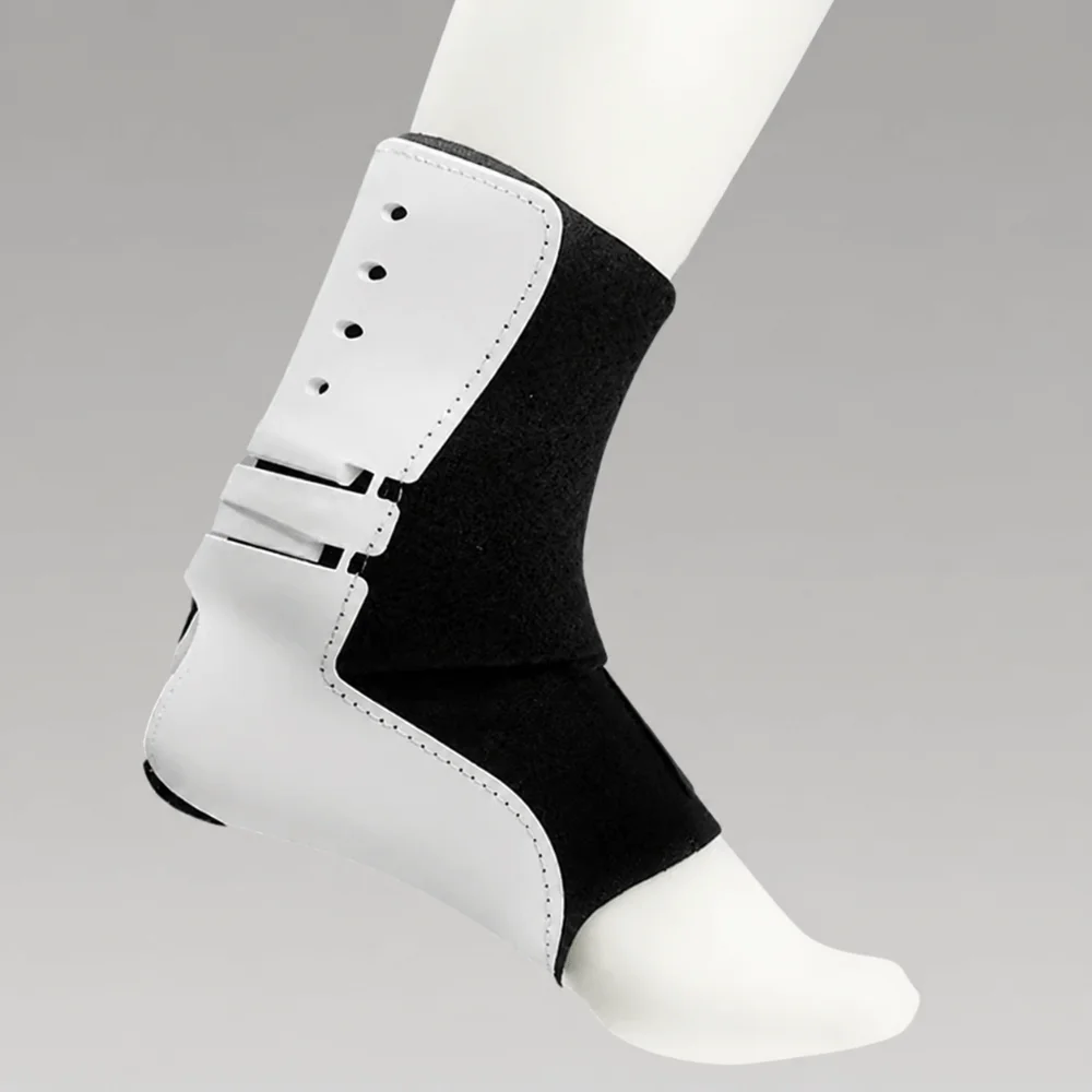 Adjustable Drop Foot Orthosis Breathable Left Right Ankle Foot Orthosis Walking Wearable Rigid Shell Ankle Stabilizer Brace