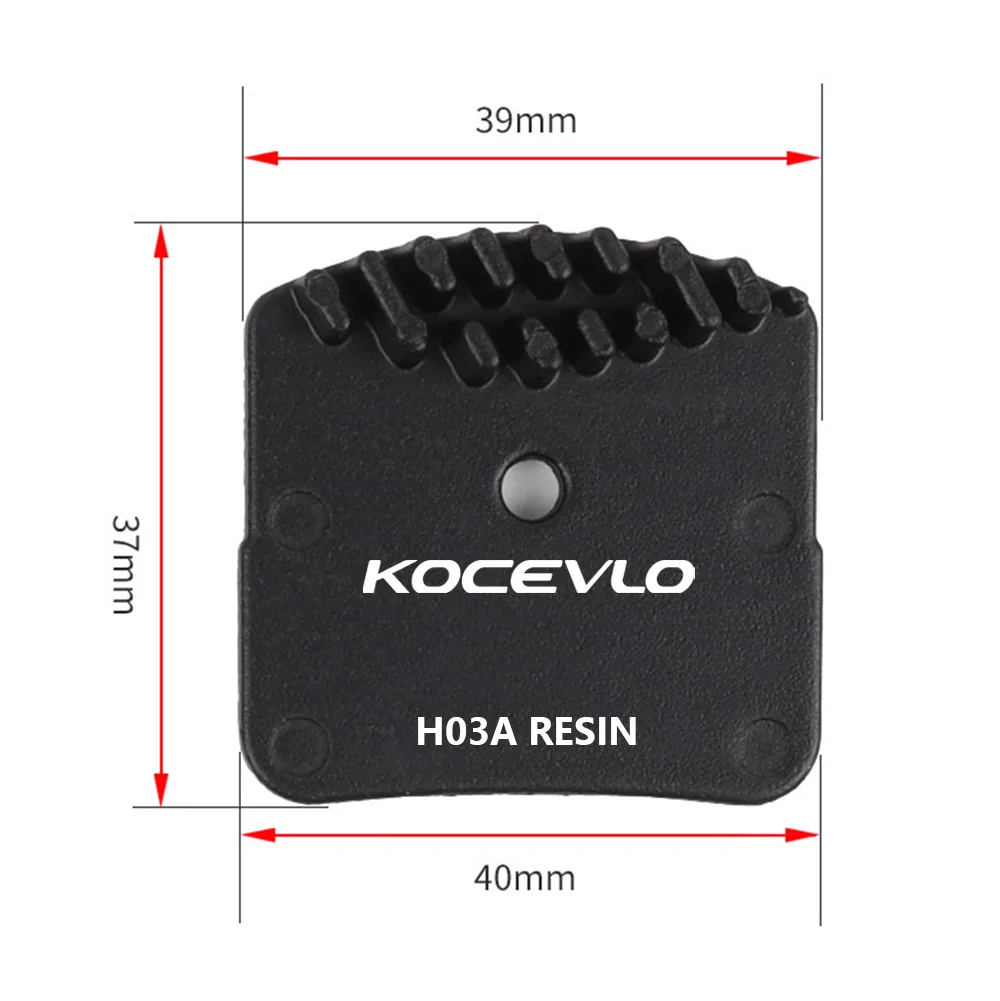 KOCEVLO H03A Resin Ice-Tec Disc Brake Pads 4 Piston For M8020 M820 M640 M6120