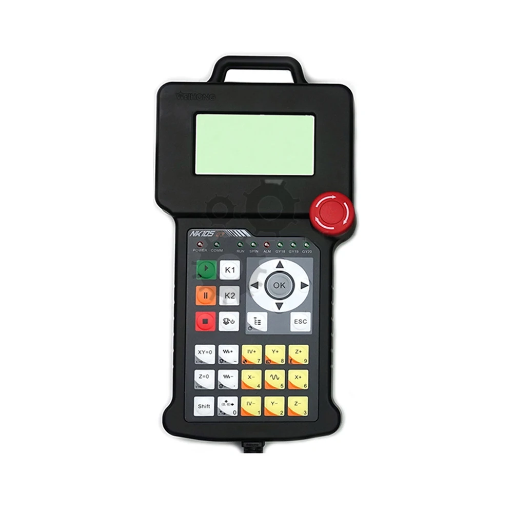 Imagem -02 - Weihong Nk105 g3 Cnc Dsp Sistema de Controle Movimento Eixos Máquina Gravura Alça para Controle Remoto do Roteador Cnc Novo