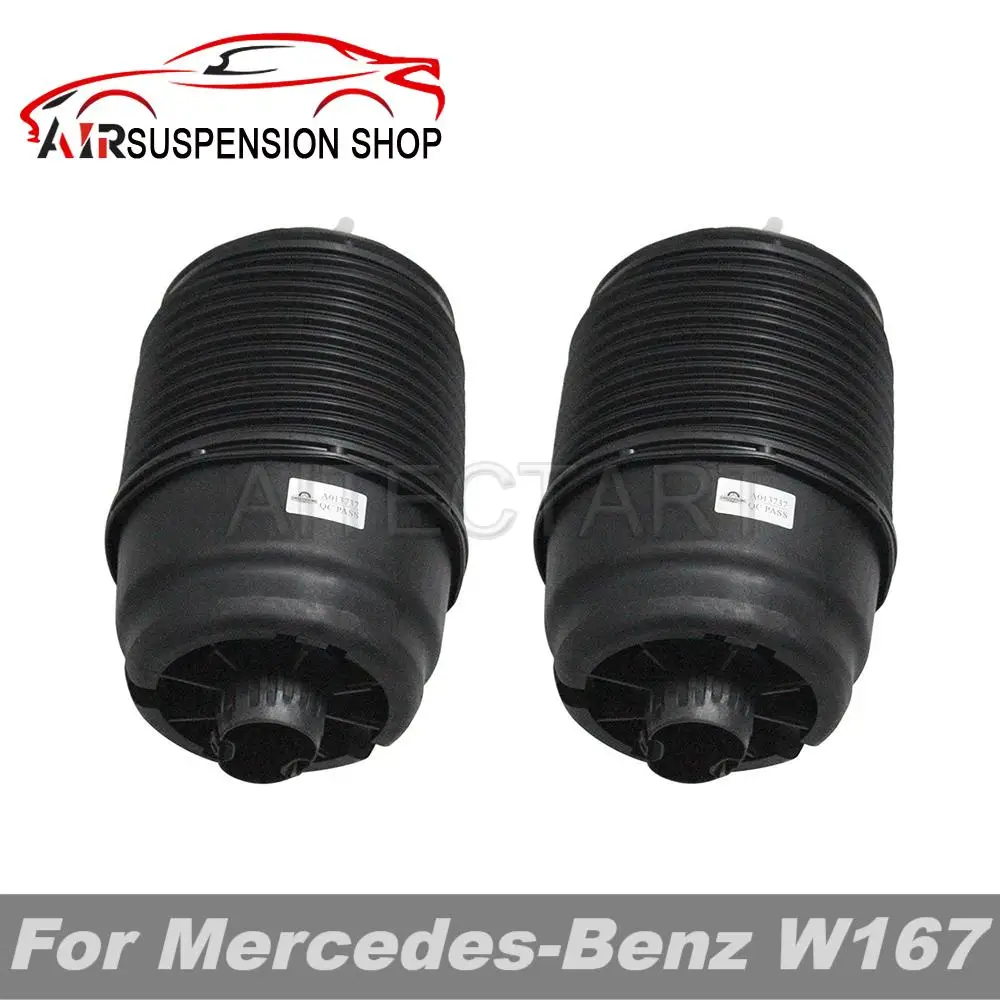 

2 шт. подушка пневматической пружины задней подвески для Mercedes W167 GLE350 GLE450 GLE580 GLS580 2020-2021 OEM 1673200025 A1673200025 Совершенно новый