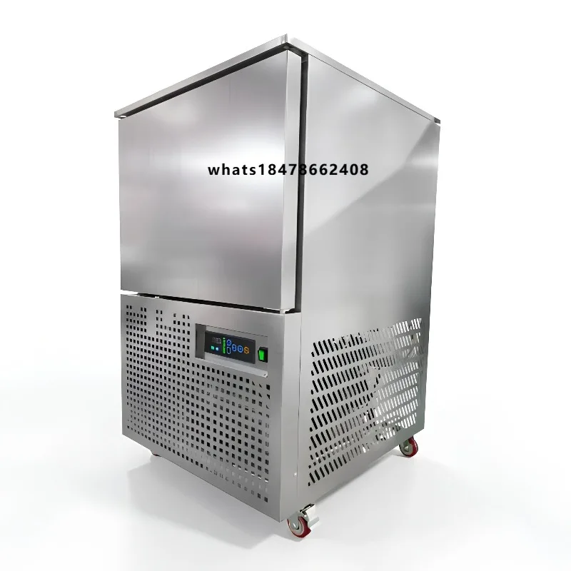 Commercial Quick Blast Freezer -40°C with 15 Plates for Fish Meat and Seafood Super Deep Flash