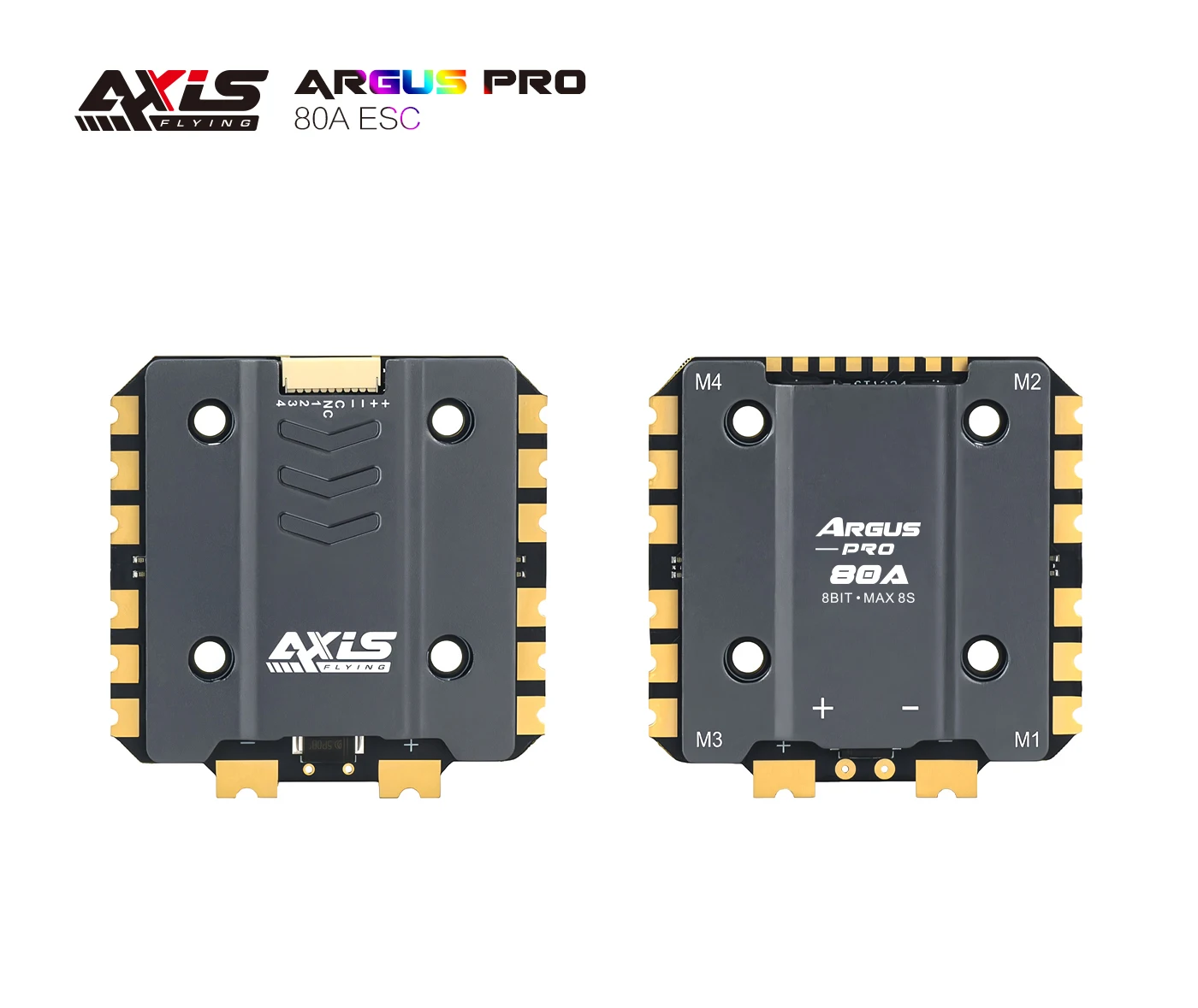 Axisflying ARGUS PRO ECO 80A ESC 방열 8S 32비트(쉘 포함)