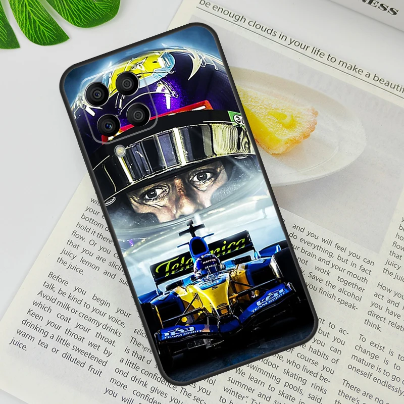 F1 Racing Fernando Alonso Case For Samsung Galaxy M23 M13 M33 M53 M12 M32 M52 M11 M31 M51 M14 M34 M54 M30s M31s Cover