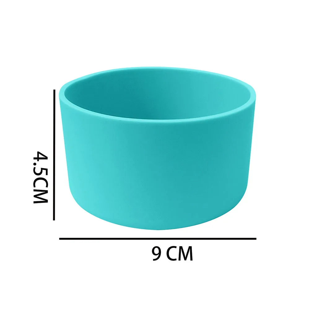 32oz-40o 7.5/9cm Office Bedroom. Kitchen Cup Sleeve Cup Base Non-Slip Non-slip Water Cup Decoration White Water Cup Accessories