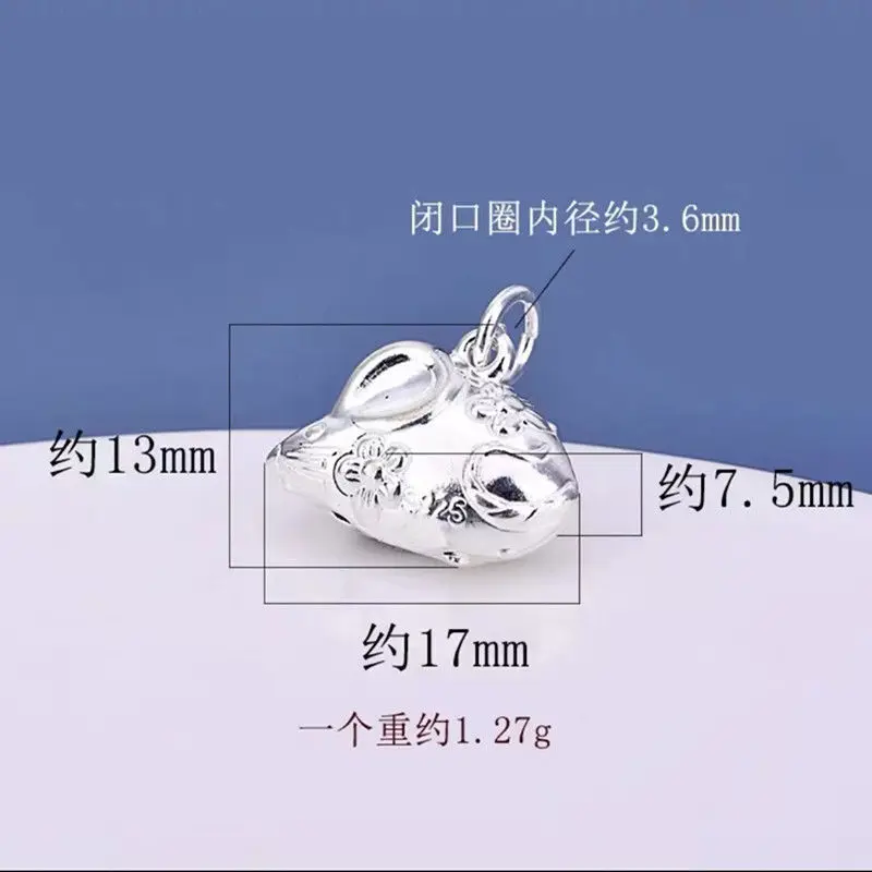 92512 Zodiac Birth Year Mouse Pendant Newborn Gift Hanging JewelrydiyAccessories