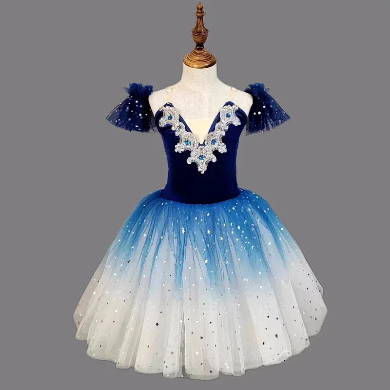Professional classical Kids Toddler Ballerina Ballet TUTU dancing dress Children Dance Costumes Clothing Girls Ballet Outfits