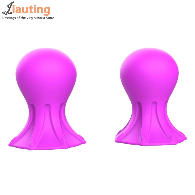 1Pair Nipple Sucker Enlarger Nipple Clit Pussy Pump Clitoris Clip Vacuum Stimulate Breast Enlarger Adults Sex Toys Women