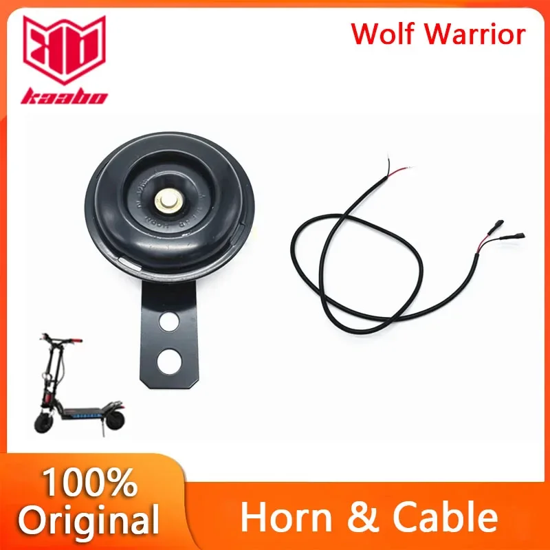 Original Horn With Cable assembly for Kaabo Wolf Warrior KickScooter Wolf King Smart Electric Scooter Kickstand Replacements