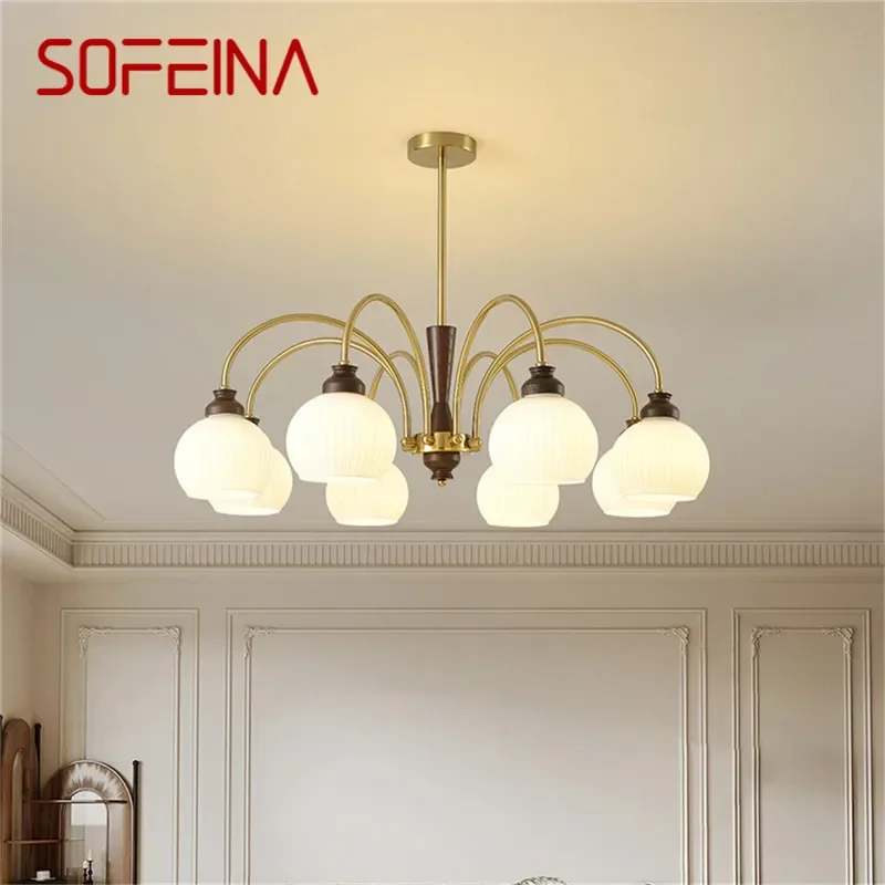 

SOFEINA Contemporary Pendant Lamp Luxury Living Room Dining Room Bedroom Hotel Villa Cafe Home Decoration Chandelier