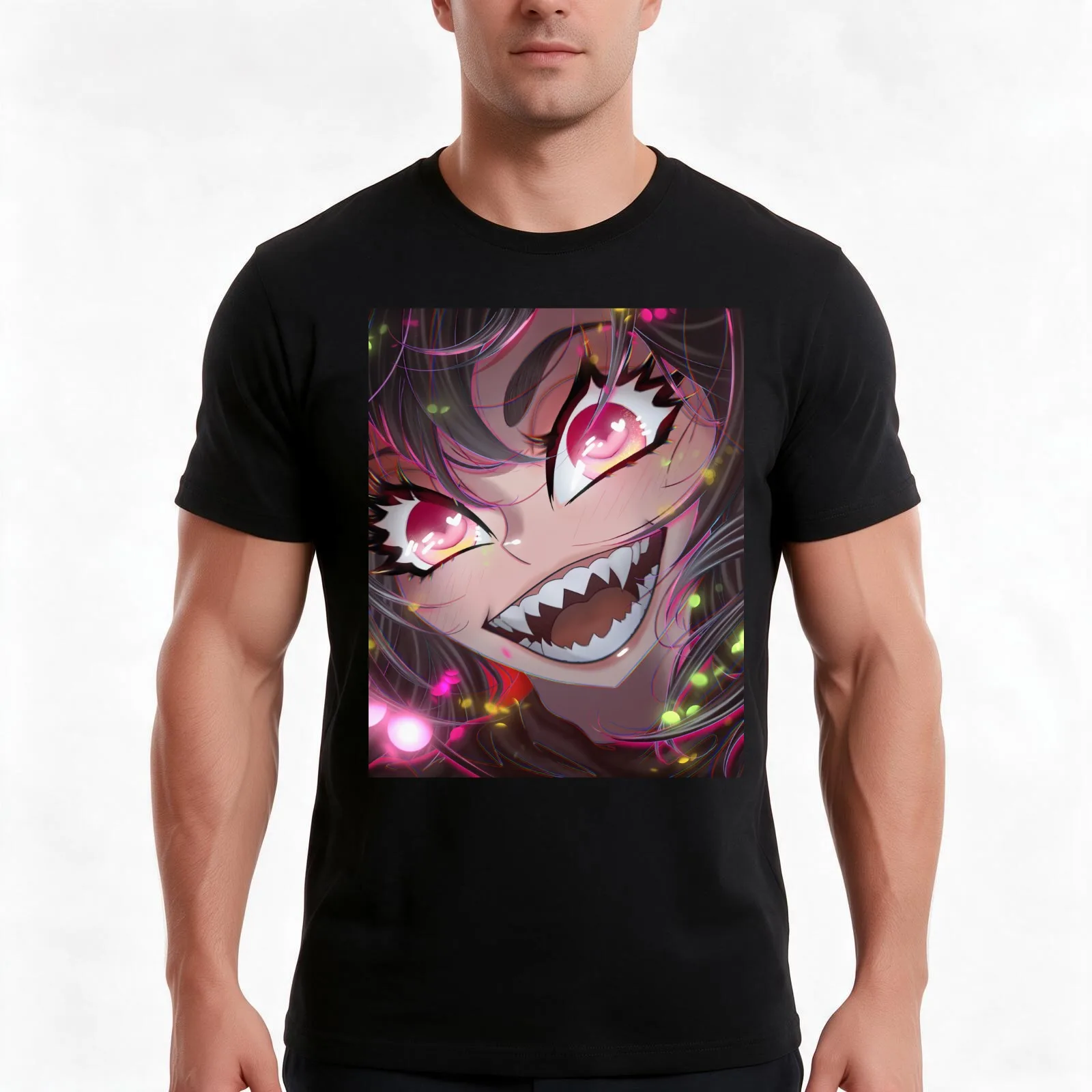 She’s a manic T-Shirt Summer Casual Cotton Tee Oversized Streetwear Tops Vintage Graphic Print Loose Fit Short Sleeve