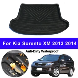 Car Auto Rear Boot Cargo Liner Tray Trunk Mat Carpet for For Kia Sorento XM 2013 2014 Pad Anti-dirty Anti-water