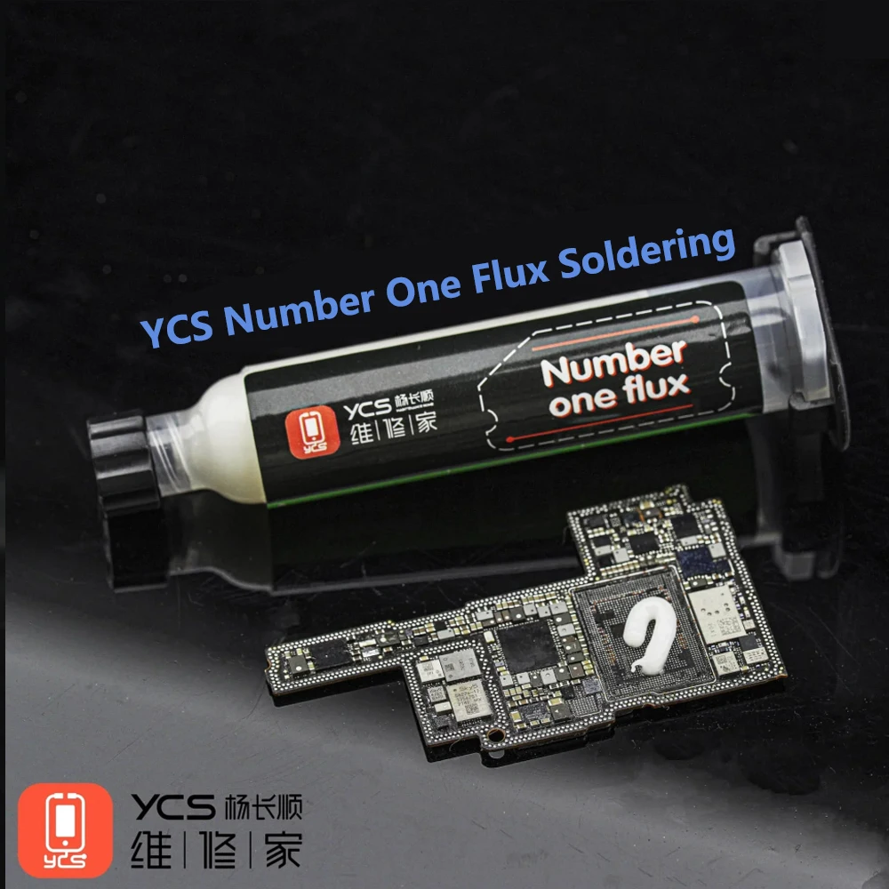 1/3pcs YCS NO.1 No-Clean Flux Welding Oil Halogen-Free Mobile Phone Repair Paste for Motherboard PCB Chips IC Repair Flux Tools