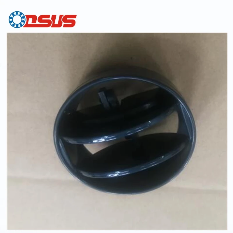 Black Roating Vent Air Outlet Round Ceiling for Kinglong Bus 49.6*17.6mm