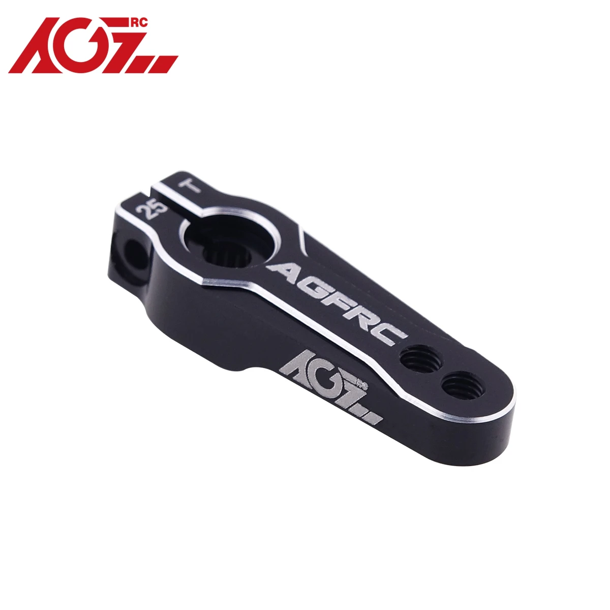 AGFRC HSS16AG Aluminum Alloy 25T Spline M3 1/10 Clamping Steering Servo Arm Horn for RC Crawler Buggy Truggy Car Upgrade Parts