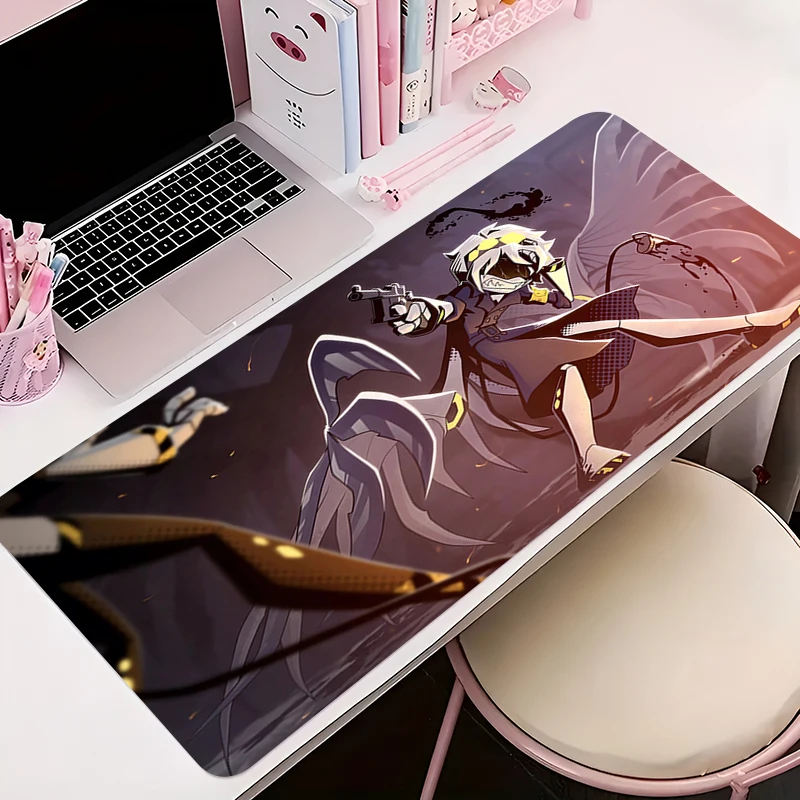 

Mouse Pad Office PC Accessories Keyboard Mat Anime Pattern M-murder Uzi N V J Drones Anti-slip Rubber HD Mousepad Gamer Desk Mat
