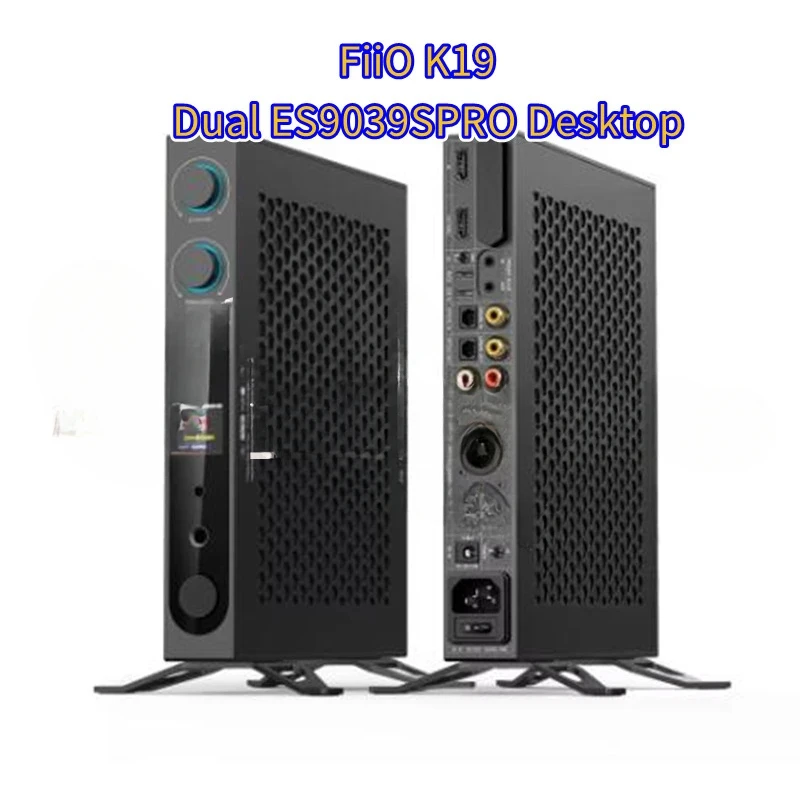 

FiiO K19 Dual ES9039SPRO Настольный ЦАП HIFI Audio DSD512, 31-полосный PEQ, XMOS XU-316 для hd/коаксиального/оптического аудиодекодера