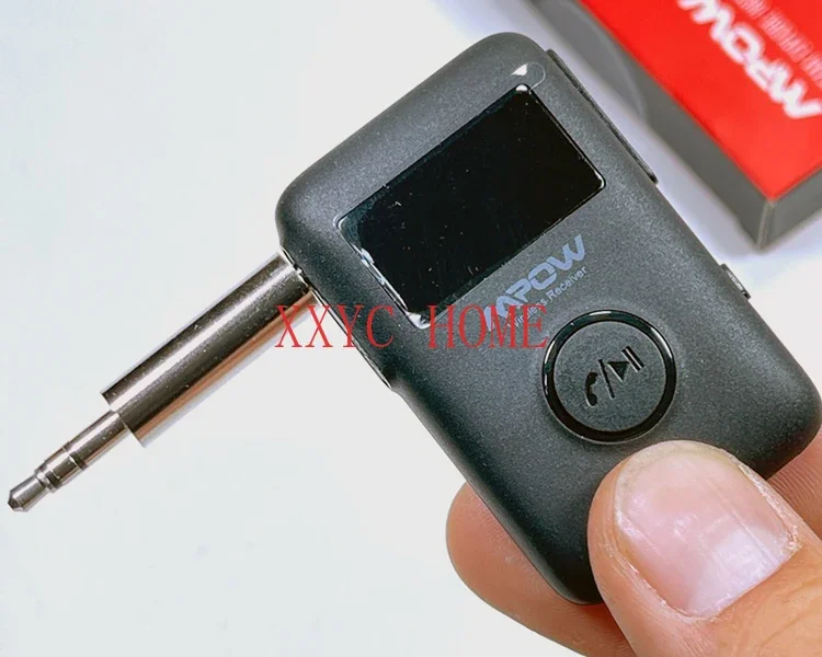 Bluetooth-приемник Mpow автомобильный аудио aux с подключением к беспроводению, чип Qualcomm QCC3003, музыкальный 3D объемный звук