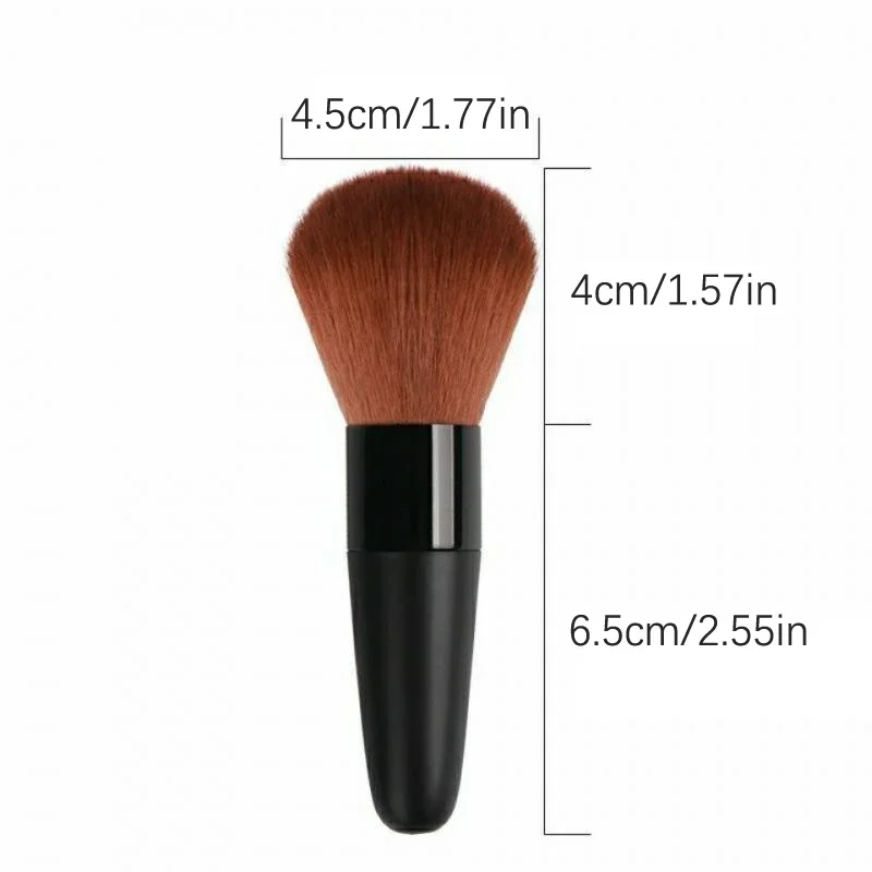 Professional Large Loose Powder Brush Big Fat Pier Multi Functional Powder Barber Neck Brush Makeup Brush Beauty Tool Universal