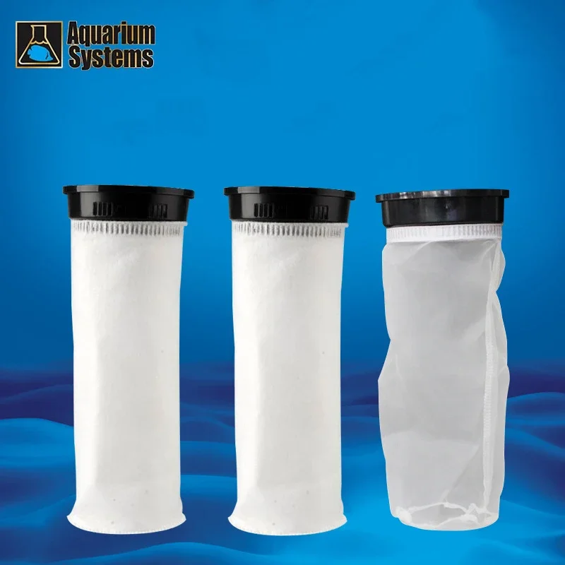 Aquarium Systems 50 100 200 Micron Aquarium Fish Tank Filter Sump Felt Sock Mesh Net Bag Filtration