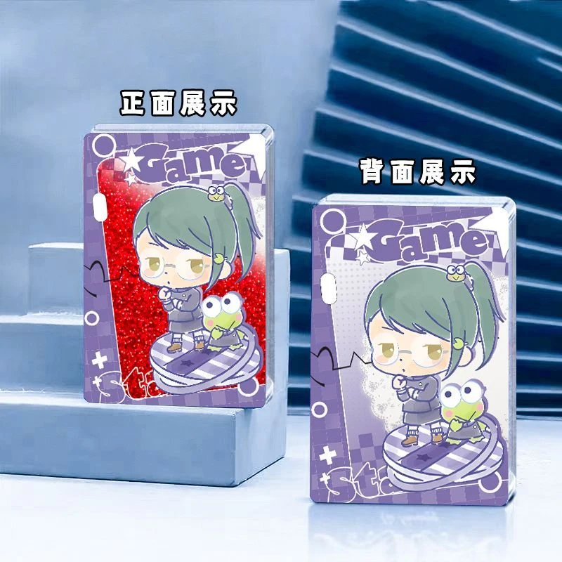 Anime Jujutsu Kaisen Diy Quicksand Cards Satoru Gojo Geto Suguru Inumaki Toge Zenin Maki Christmas Birthday Gifts Children's Toy