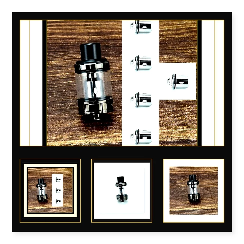 Wolfcool Vape Mod Starter Kit - 2.5ml RBA Tank, 0.3ohm Coil, Adjustable Power 80W-200W