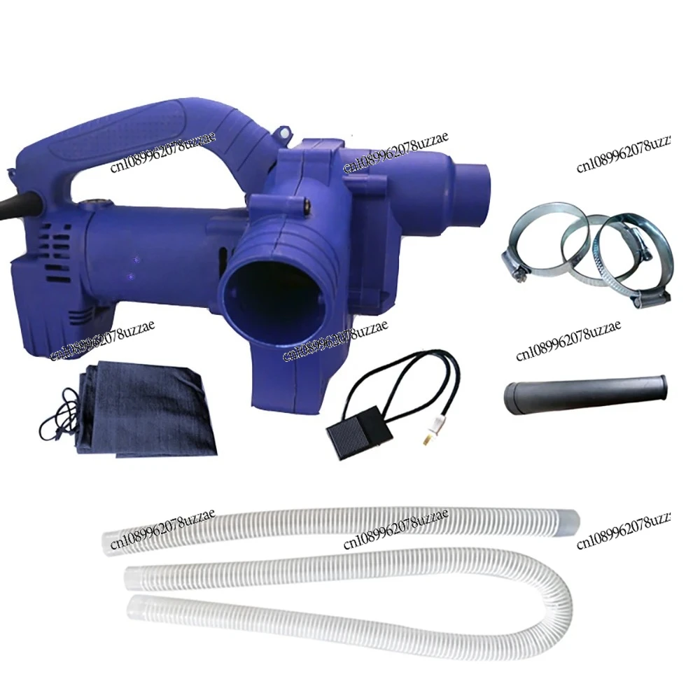 

220V Electric Down Filling Machine 6 Gear Speed Adjustment Dual Purpose Suction Device Duvet Stuffing Tool with Foot Switch