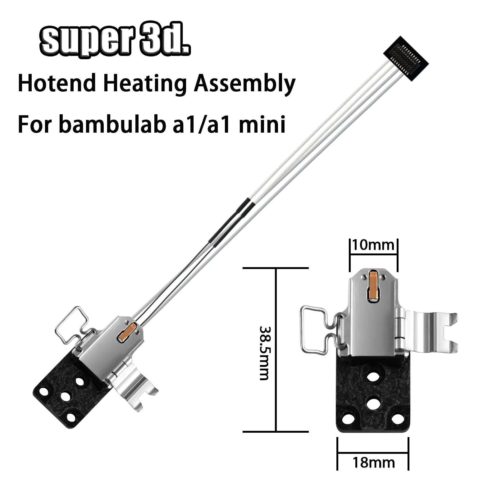 

Для Bambu Lab A1 A1 Mini Hotend Монтажный нагревательный узел для Bambu Lab A1 Mini Zubehör Bambulab A1 Mini Hot End Аксессуары