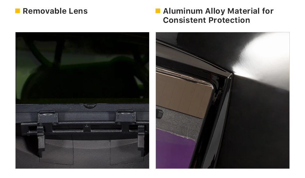 Automatischer Dimm-Schweißhelm OD8+ Fiber YAG UV-Laserschutz 190-450 nm und 900–1100 nm Schutz für Laserschweiß-Schneidemaschine – Detail 4
