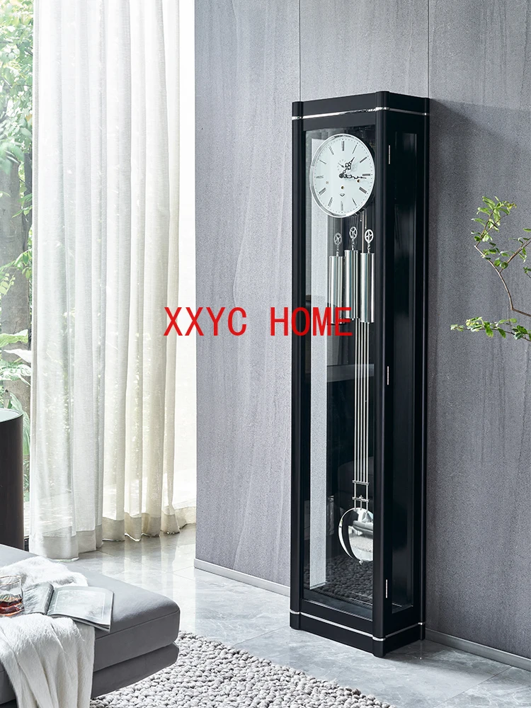 Living Room Floor Light Luxury Modern Minimalist New Chinese Creative Vertical Pendulum Clock