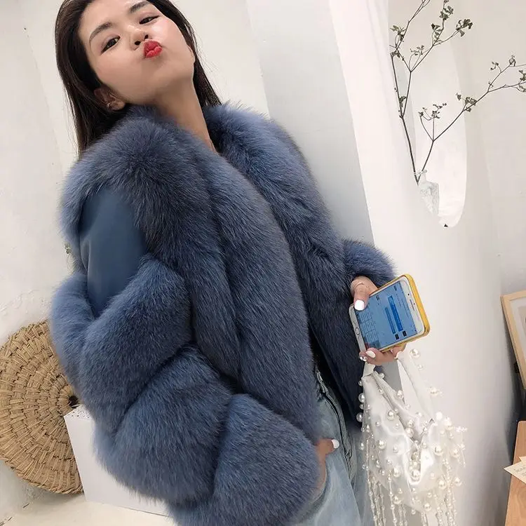 Cappotto di pelliccia vera da donna Cappotto invernale caldo di pelliccia di visone naturale Cappotto di peluche lungo ispessito di lusso di alta qualità Capispalla Abiti da donna