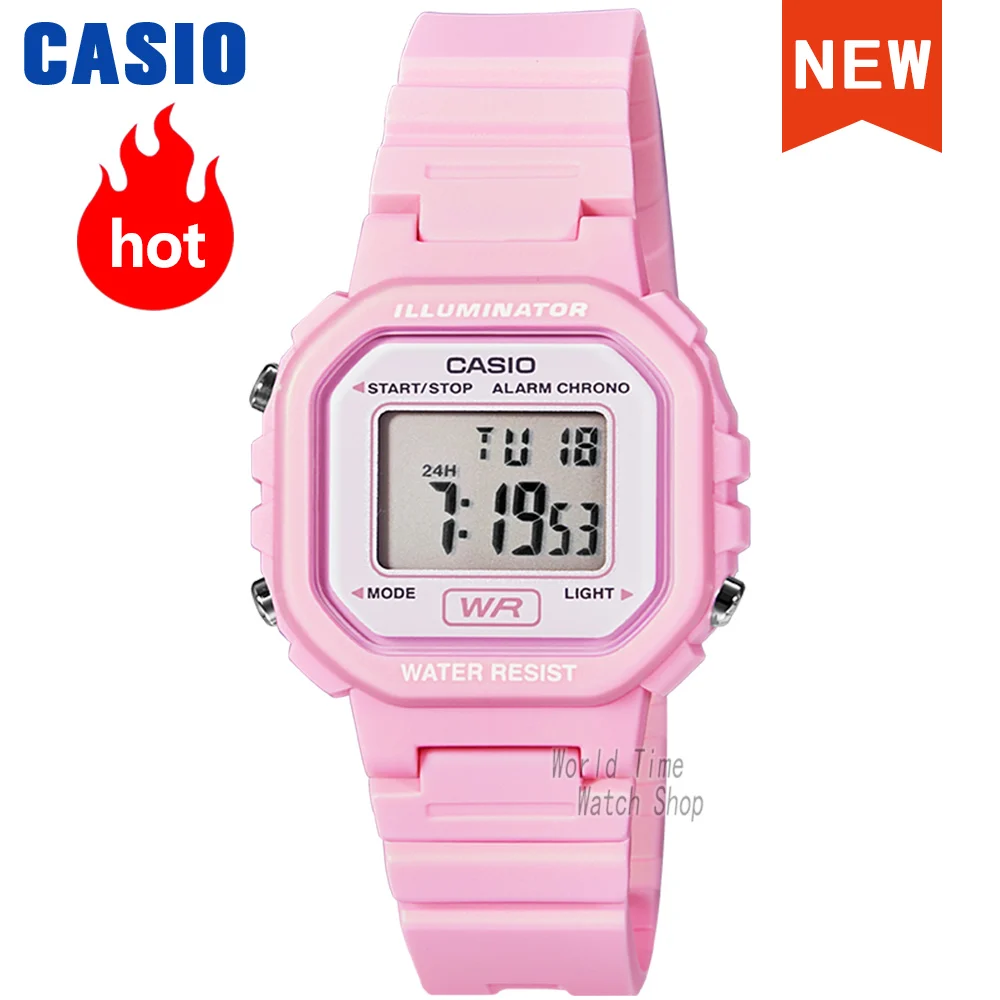 Casio Unisex Watches Casual Transparent LED Digital Sport Watch Lover\'s Gift Clock Waterproof reloj para mujer LA-20WH