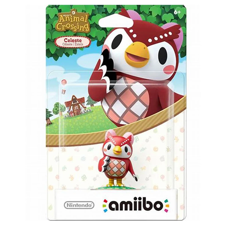 ARTSWIFT Amiibo - Animal Crossing Series Celeste (Fuko) NS NFC Asian Version Region Free Gaming Collection Toy In Stock