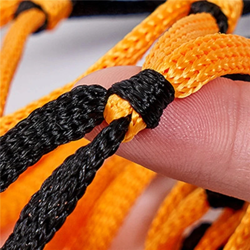 رشاقته صافي حقيبة الكرة تحمل شبكة كرة القدم المدرب الذاتي النايلون جريئة حقيبة التخزين كرة القدم الملحقات في الهواء الطلق التخزين حقيبة قياسية #6