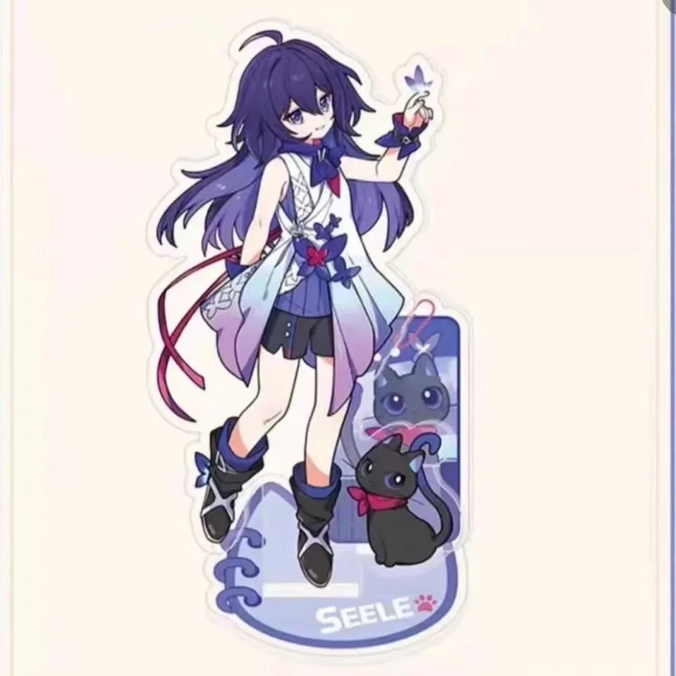 New broken Star Dome railway around the Little Little Cat series vertical brand acrylic double insert tabletop decoration