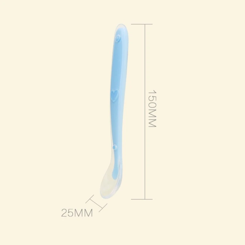 Baby Spoons Soft Silicone Toddler Complementary Food Feeding Training Spoon for Infants Soft Resistant Baby Items Детская Посуда