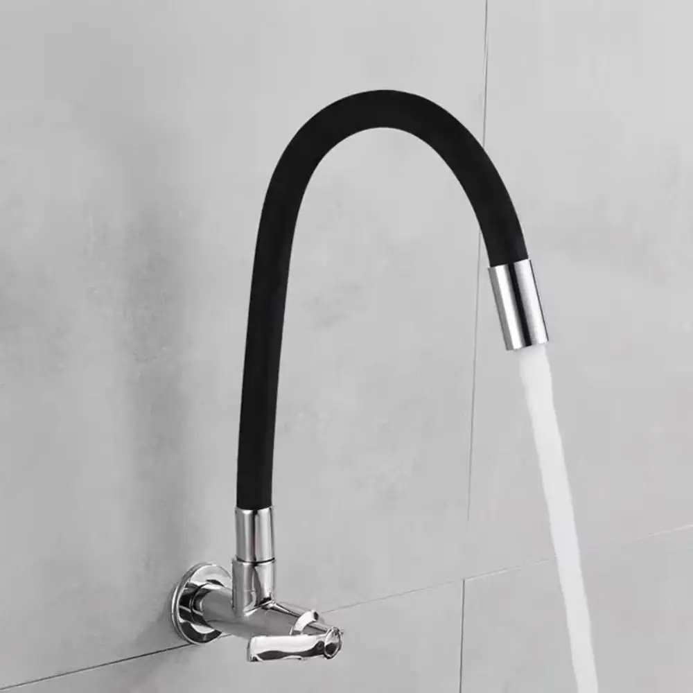 

Special Single Cold Mop Sink Faucet Extended Rotatable Water Tap Multi-Function Universal All Copper Faucet Balcony