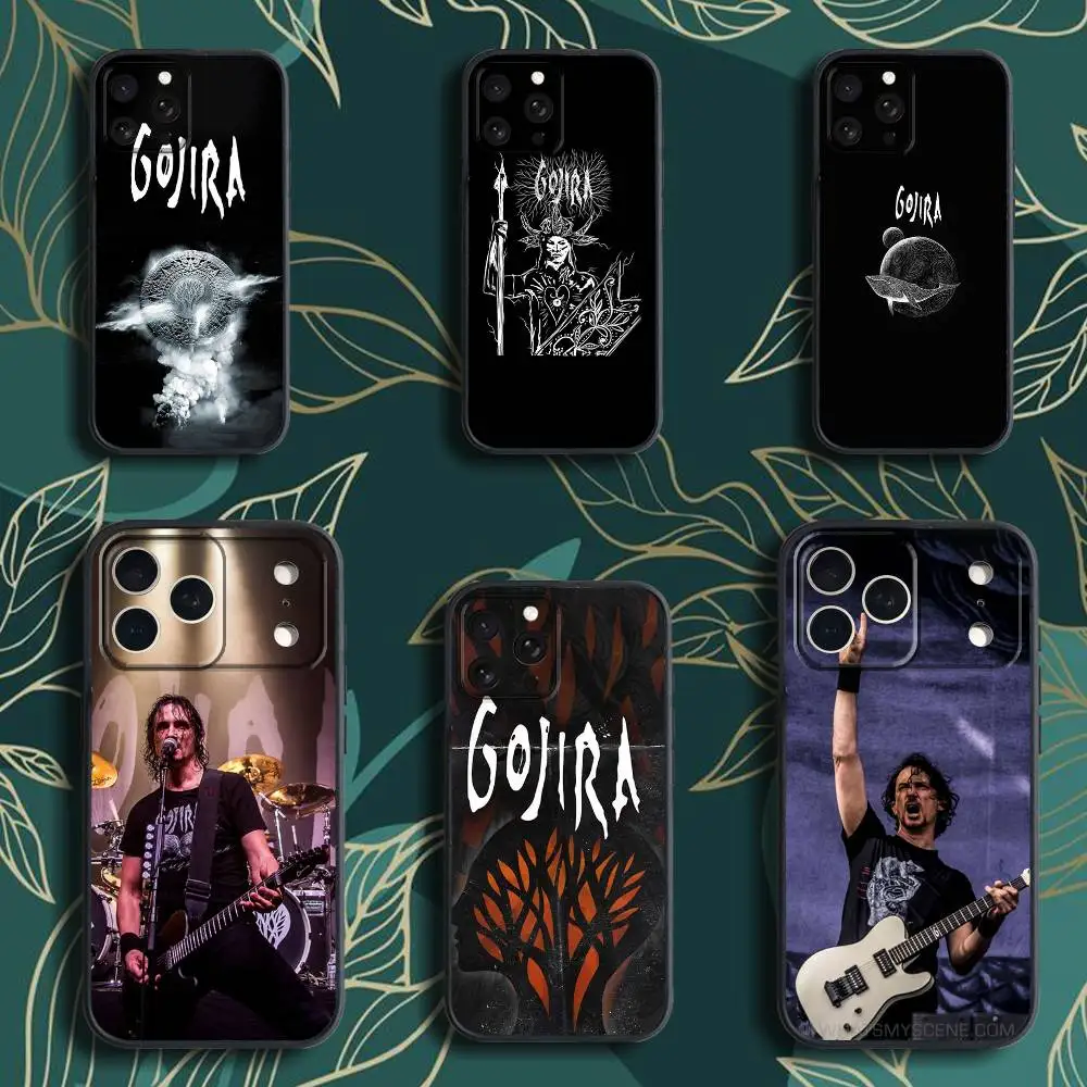 

Band Gojira M-Mea Culpa Phone Case For iPhone 17,16,15,14,13,12,Pro,Max,Plus,E,SE4,Air,Mini Black Soft Box