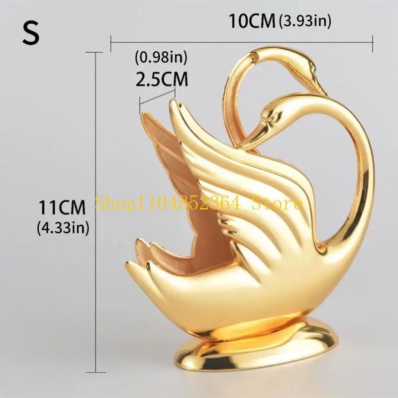 652F Zincs Spaloys Poalt Paper حامل الأنسجة الأنيقة الوقوف المنزل الديكور Rustproof Golden شكل منديل حامل منديل دائم