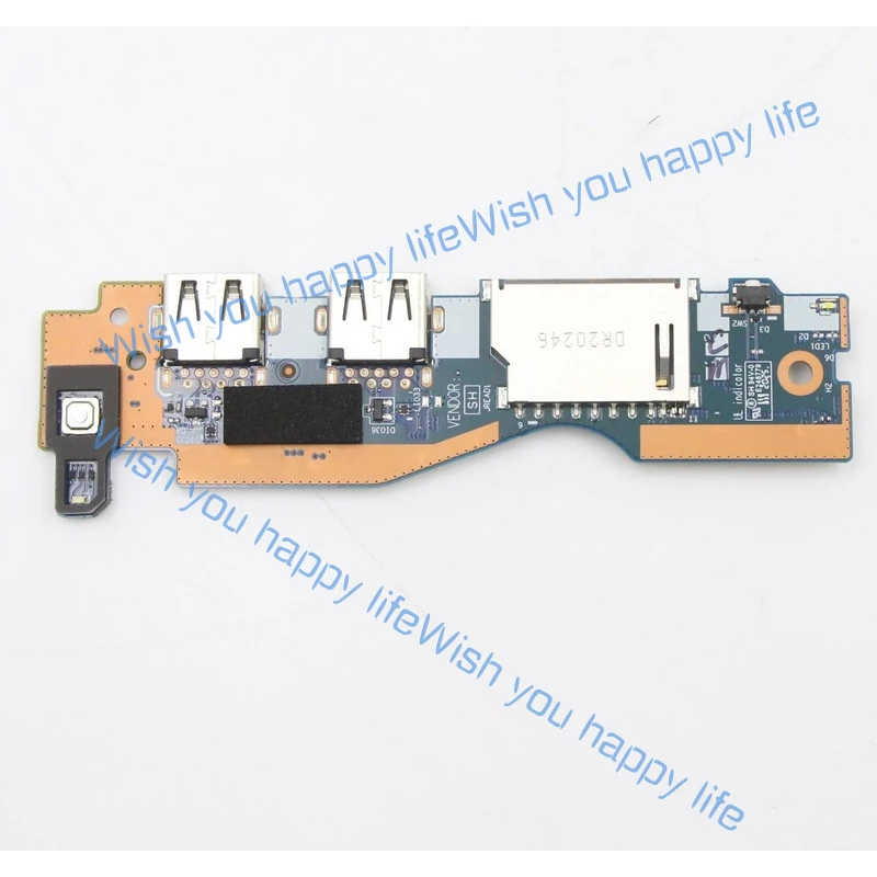 L... New GS557 NS-C681 USB SD Card Rearder Board For Ideapad 5-15IIL05 81YK 5-15ITL05