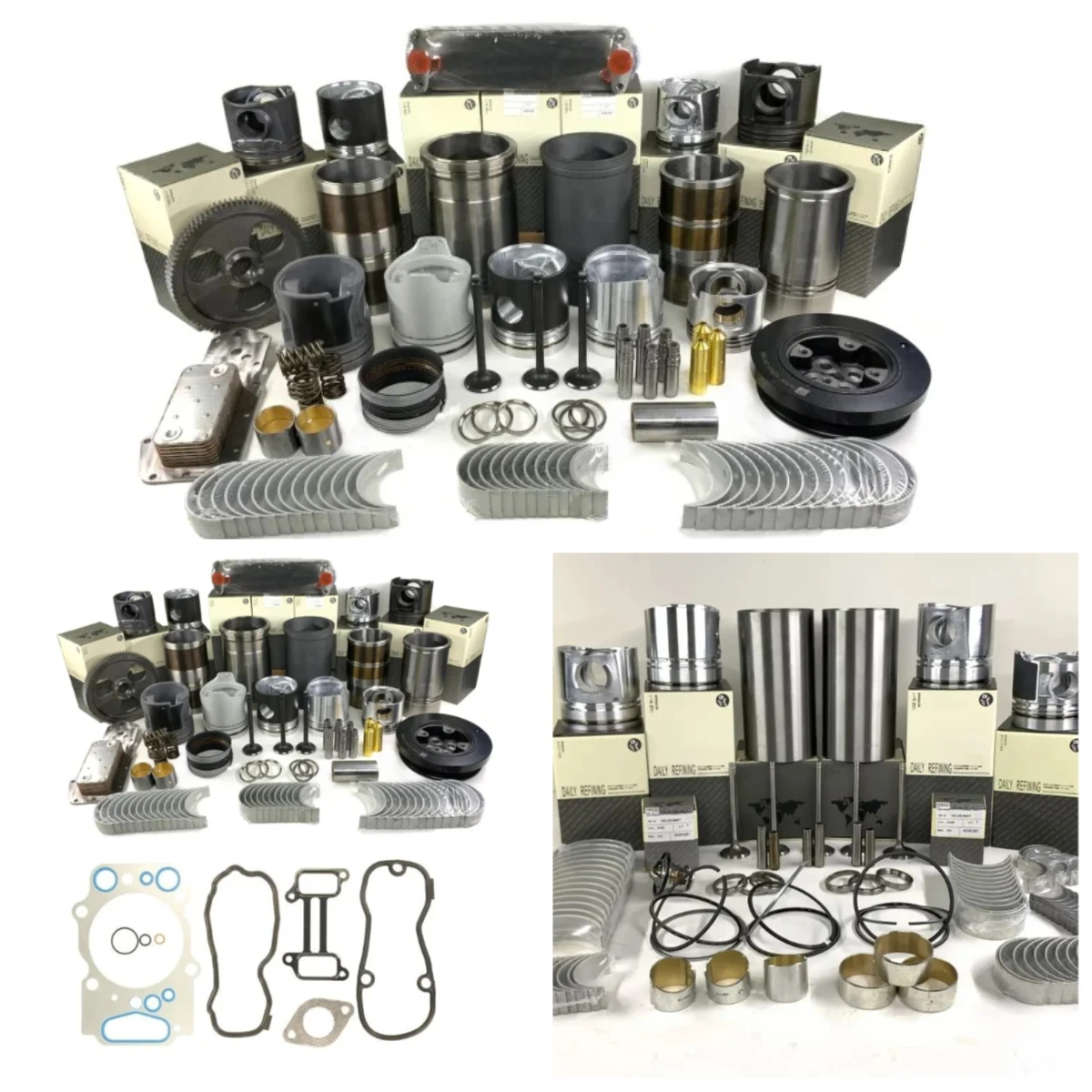 

Комплект для восстановления поршневых групп DC11, DC09, DC12, DC13, D16: гильзы цилиндров, поршневые кольца, комплект прокладок для двигателей Scania