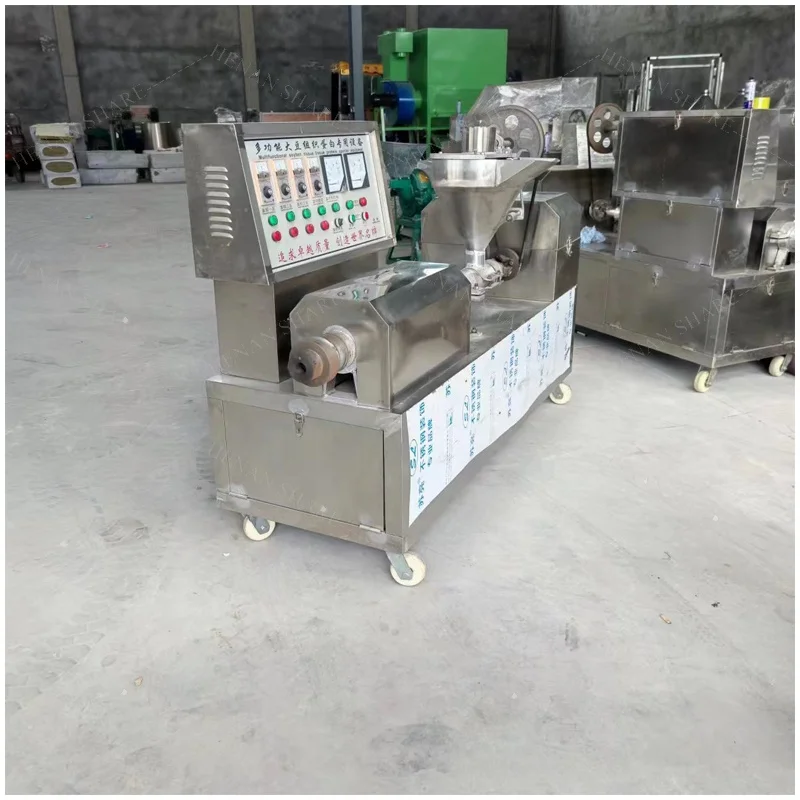 Artificial Meat Soya Chunks Making Machine Soy Protein Isolate Machinery Multi Functional images - 6