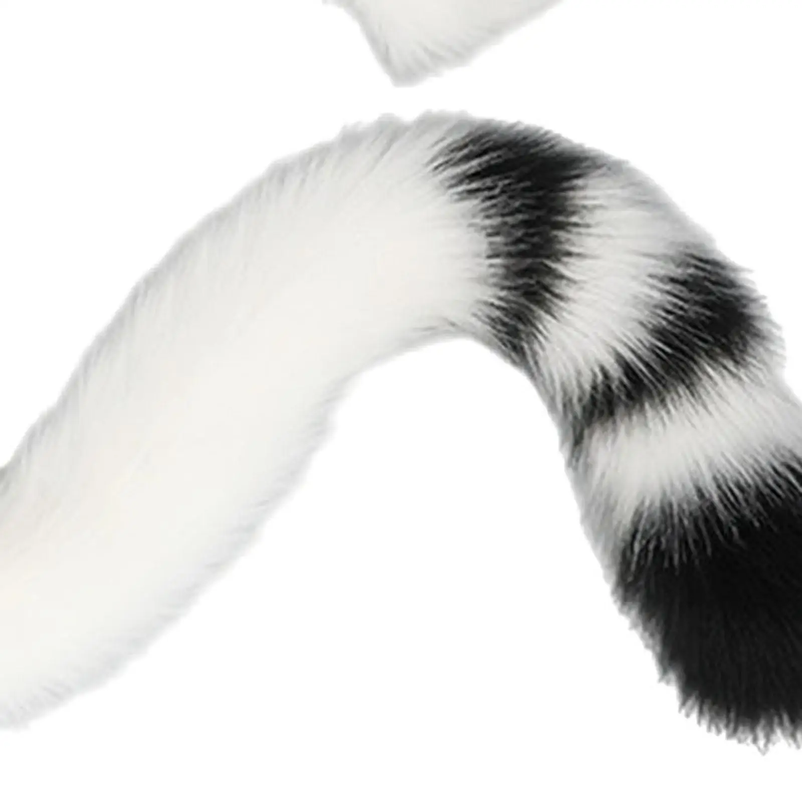 Kattenoren staart en poten kinderen volwassenen lange staart met verstelbare riem feestdecor