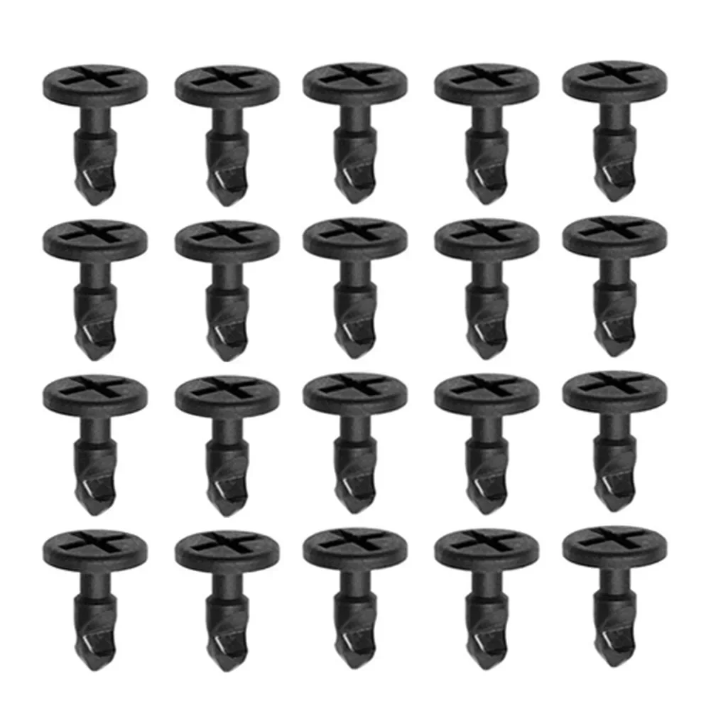 

20pcs Car Engine Compartment Cover Panel Clips 95557271000 For For Plate Screw Clips