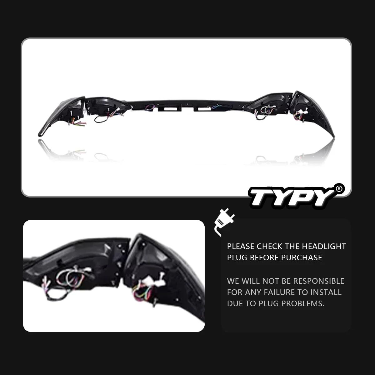 

TYPY Car For Lexus RX Taillight RX270 2009-2015 Upgrade Modified to New DRL Dynamic Turn Signal LED Taillight Auto Accessories