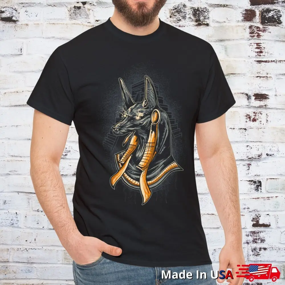 New Anubis Pharaon T Shirt, Egyptian, Las Vegas Clothing Lucky Fashion