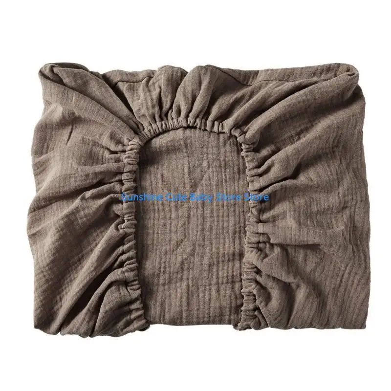 غطاء وسادة تغيير الحفاضات C5AF من القطن الناعم القابل للتمدد للأطفال حديثي الولادة #3